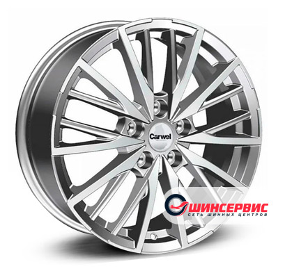 Carwel Агма 17"x7J PCD 5x114.3 ЕТ 48.5 ЦО 67.1