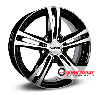 Carwel Амут 16"x6J PCD 5x114.3 ЕТ 43 ЦО 67.1