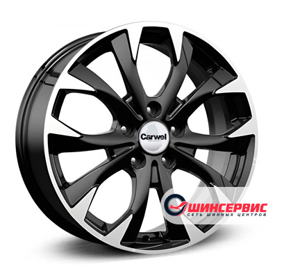 Carwel Баунт 17"x7J PCD 5x114.3 ЕТ 53 ЦО 67.1