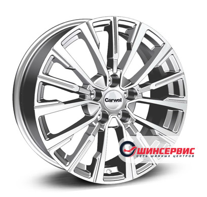 Carwel Базан 17"x7J PCD 5x114.3 ЕТ 45 ЦО 60.1