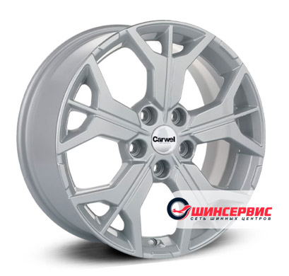 Carwel Бусани 17"x7J PCD 5x114.3 ЕТ 45 ЦО 60.1