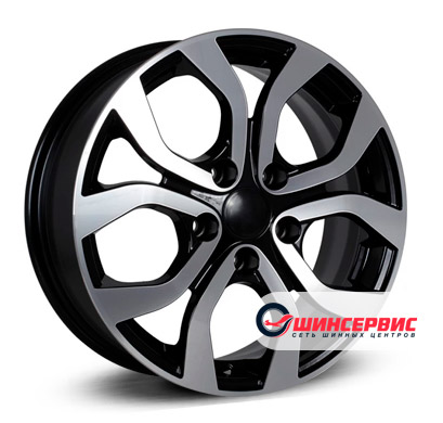 Carwel Буссе 16"x6.5J PCD 5x114.3 ЕТ 45 ЦО 60.1