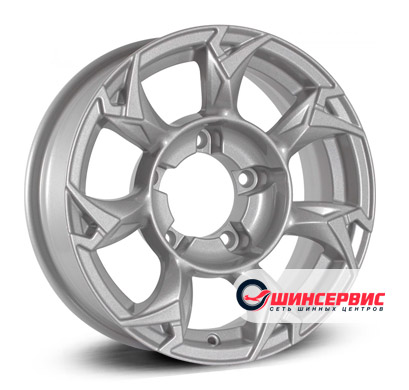 Carwel Гурон 15"x5.5J PCD 5x139.7 ЕТ 5 ЦО 108.1