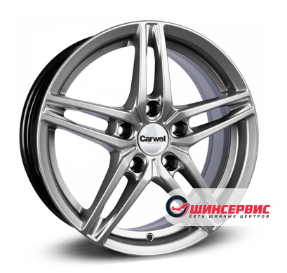 Carwel Хумми 16"x6.5J PCD 5x100 ЕТ 40 ЦО 67.1