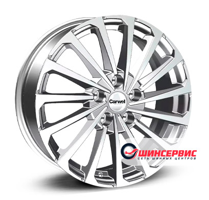 Carwel Кагра 17"x6.5J PCD 5x108 ЕТ 47 ЦО 65.1