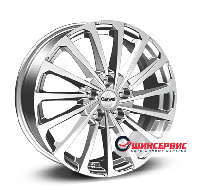 Carwel Кагра 17"x6.5J PCD 5x114.3 ЕТ 45 ЦО 54.1