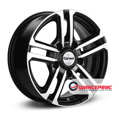 Carwel Niva 16"x6.5J PCD 5x139.7 ЕТ 35 ЦО 98.5