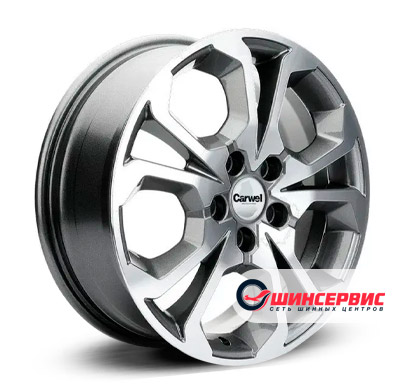 Carwel Шира 17"x6.5J PCD 5x114.3 ЕТ 50 ЦО 66.1