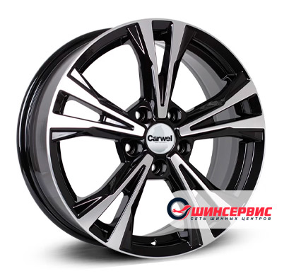 Carwel Самро 17"x7J PCD 5x114.3 ЕТ 40 ЦО 66.1