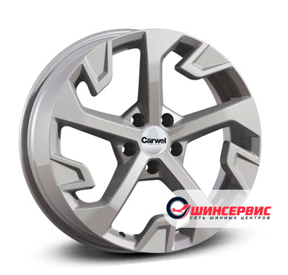 Carwel Таскан 18"x7.5J PCD 5x114.3 ЕТ 50.5 ЦО 67.1