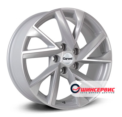 Carwel Тоджа 17"x7J PCD 5x114.3 ЕТ 39 ЦО 60.1