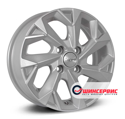 Carwel Вага 14"x5.5J PCD 4x100 ЕТ 43 ЦО 60.1