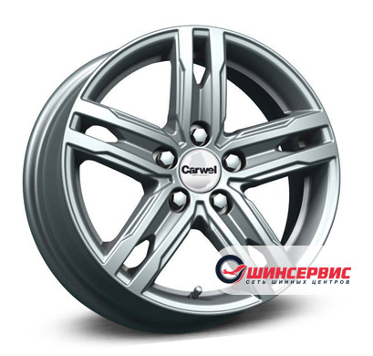 Carwel Волга 15"x6J PCD 5x114.3 ЕТ 39 ЦО 67.1