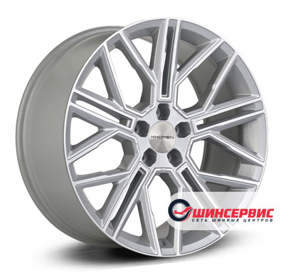 Khomen Wheels 2101 21"x9.5J PCD 5x120 ЕТ 45.5 ЦО 62.5