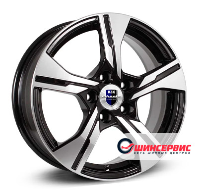 КиК ZV Audi Q3 КС1053 16"x6.5J PCD 5x112 ЕТ 33 ЦО 57.1