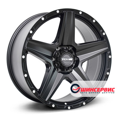 PDW Stealth 20"x8.5J PCD 6x139.7 ЕТ 12 ЦО 110.1