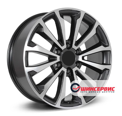 Premium Series КР006 Land Cruiser Prado 20"x8.5J PCD 6x139.7 ЕТ 25 ЦО 106.1