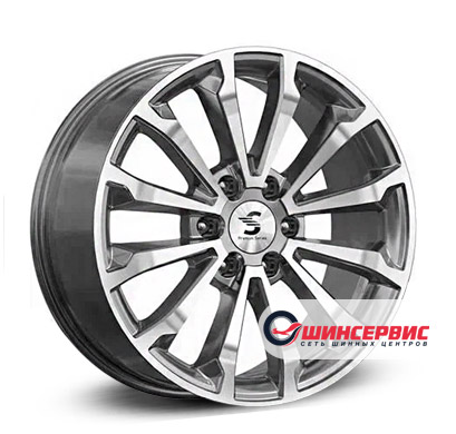 Premium Series КР006 Land Cruiser Prado 20"x8.5J PCD 6x139.7 ЕТ 25 ЦО 106.1