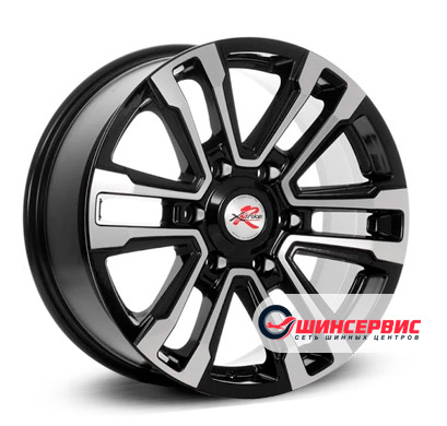 X-trikeRST Prado R107 17"x7.5J PCD 6x139.7 ЕТ 25 ЦО 106.1