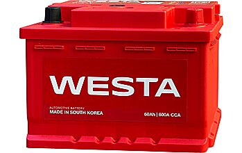 Купить аккумулятор автомобильный WESTA (Korea) в Москве, АКБ с доставкой и обменом - ШИНСЕРВИС
