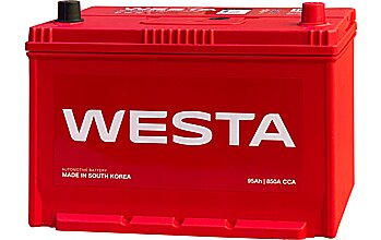 АКБ WESTA Asia 6ст-95 (о.п.) 850А 303*175*220 (115D31L SMF)