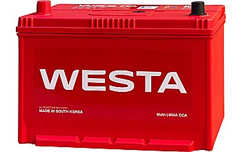 АКБ WESTA Asia 6ст-95 (п.п.) 850А 303*175*220 (115D31R SMF)
