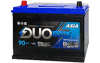 АКБ DUO POWER Asia 6ст-90 (п.п.) 780А 306*175*225 (2022г)