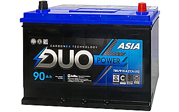 АКБ DUO POWER Asia 6ст-90 (о.п.) 780А 306*175*225 (2022г)