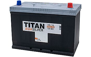 АКБ TITAN Asia Silver 6ст-100 (о.п.) 850А 304*175*221 (2023г)