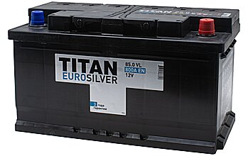 АКБ TITAN Euro Silver 6ст-85 (о.п.) 800А 314*175*175 низк. (2023г)