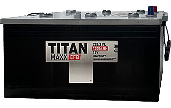 АКБ TITAN Maxx 6ст-225 (о.п.) 1300А 518*274*237