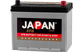 АКБ JAPAN STAR EFB Asia 6ст-75 (о.п.) 780А 258*175*220 (EFB S95)