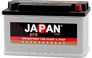 АКБ JAPAN STAR EFB 6ст-85 (о.п.) 800А 315*175*190 (EFB 85 L4)