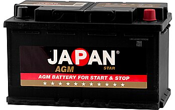 АКБ JAPAN STAR AGM 6ст-85 (о.п.) 800А 315*173*190 (AGM 85 L4)