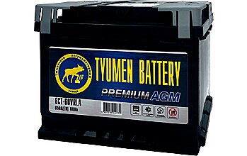 АКБ TYUMEN BATTERY PREMIUM AGM 6ст-60 (о.п.) 650А 242*175*190 (2024г)