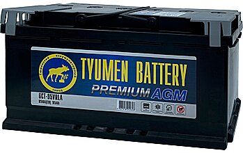 АКБ TYUMEN BATTERY PREMIUM AGM 6ст-95 (о.п.) 850А 352*175*190 (2024г)