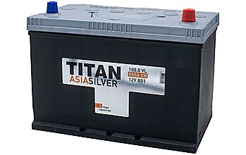 АКБ TITAN Asia Silver 6ст-100 (о.п.) 850А 304*175*221 (2024г)