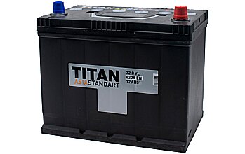 АКБ TITAN Standart Asia 6ст-72 (о.п.) 620А 258*175*221 (2024г)