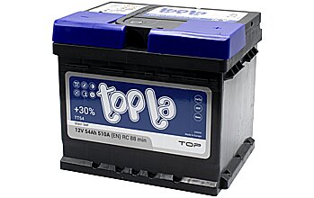 АКБ TOPLA Top Sealed 6ст-54 (о.п.) 510А 207*175*175 (55401 SMF) низк.