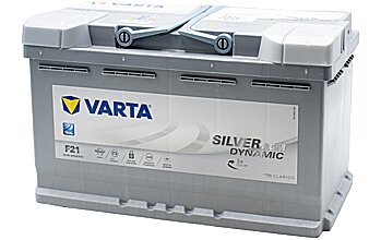 Купить автомобильный аккумулятор VARTA Silver Dynamic AGM ( А6) 80 Ач 800 А  Обратная полярность в Санкт-Петербурге, цены на АКБ в ШИНСЕРВИС