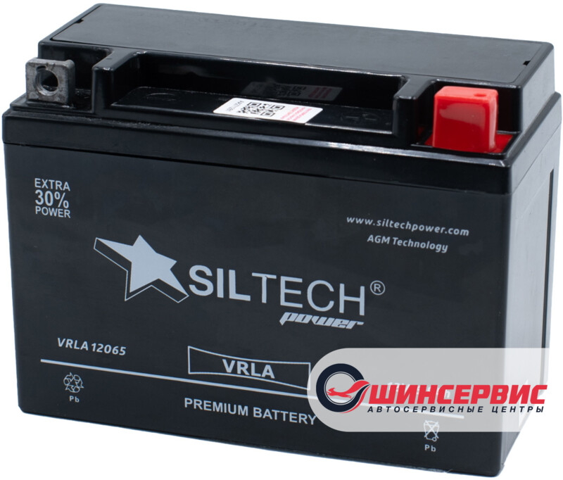 SILTECH VRLA 12065 (YTX6,5L-BS)