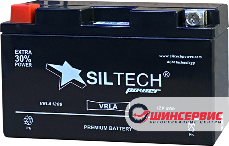 SILTECH VRLA 1208 (YT7B-4.YT7B-BS)