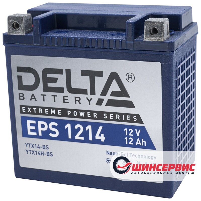 DELTA EPS 1214 12V (YTX14-BS, YTX14H-BS)