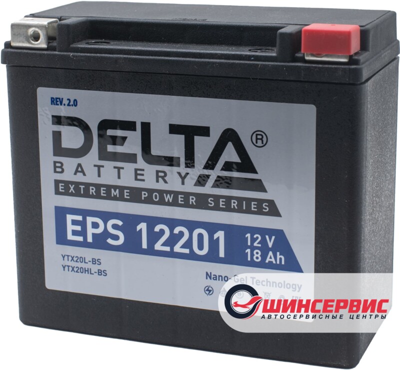DELTA EPS 12201 12V (YTX20HL-BS, YTX20L-BS)