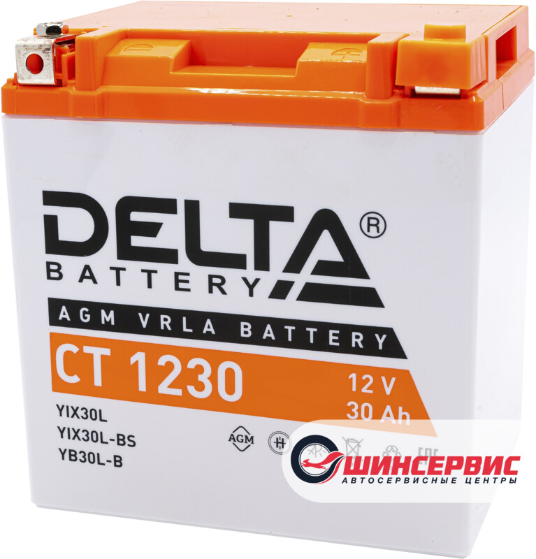 DELTA CT 1230 12V (YIX30L, YIX30L-BS, YB30L-B)