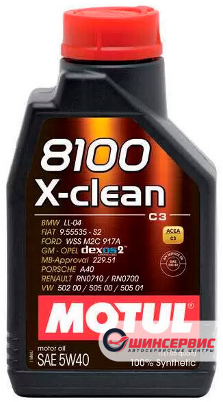 MOTUL 8100 X-Clean +